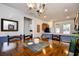 Welcoming dining area with hardwood floors and an inviting ambiance at 6095 Catalina Dr. # 1614, North Myrtle Beach, SC 29582