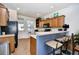 Cozy kitchen with breakfast bar seating and plenty of cabinet space at 6095 Catalina Dr. # 1614, North Myrtle Beach, SC 29582