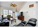 Bright living room featuring a TV and comfortable seating arrangement at 6095 Catalina Dr. # 1614, North Myrtle Beach, SC 29582