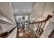Elegant foyer with hardwood floors, a decorative chandelier, and a view of the front door at 1006 James Island Ave., North Myrtle Beach, SC 29582