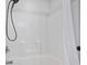 Clean white tiled shower and tub area at 1024 Stanton Pl. # 1024, Myrtle Beach, SC 29579