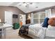 Cozy bedroom with neutral walls, large windows, and bright lighting at 1024 Stanton Pl. # 1024, Myrtle Beach, SC 29579