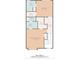 Upstairs Floorplan showing layout of bedrooms and bathrooms at 1024 Stanton Pl. # 1024, Myrtle Beach, SC 29579