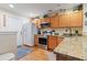 Functional kitchen with wood cabinets and stainless steel appliances at 1024 Stanton Pl. # 1024, Myrtle Beach, SC 29579