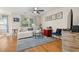 Bright living room with a comfortable couch and natural light at 1024 Stanton Pl. # 1024, Myrtle Beach, SC 29579