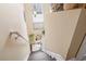 View of the stairway with modern chandelier and decor at 1024 Stanton Pl. # 1024, Myrtle Beach, SC 29579