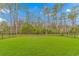 A expansive lawn with a privacy fence and lots of trees at 1119 Maxwell Dr., Little River, SC 29566