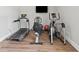 Home gym includes a treadmill, elliptical machine, and exercise bike at 1186 Pyxie Moss Dr., Little River, SC 29566