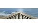 Ocean view from the balcony with a metal railing and beach below at 1210 N Waccamaw Dr. # 1507, Murrells Inlet, SC 29576