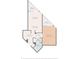 Detailed floor plan showcasing the layout with dimensions for each room at 1501 S Ocean Blvd. S # 1147, Myrtle Beach, SC 29577