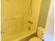 Bathroom features a shower, toilet, and neutral finishes at 1600 S Ocean Blvd. # 148, Myrtle Beach, SC 29577