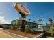 View of the Wave Rider hotel with welcome sign at 1600 S Ocean Blvd. # 148, Myrtle Beach, SC 29577