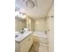 Bathroom featuring a tub, shower and single sink at 201 S Ocean Blvd. # 717, Myrtle Beach, SC 29577