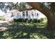 Picturesque home featuring a wraparound porch and lush greenery in the front yard, shaded by a large tree at 213 S Farr Ave., Andrews, SC 29510