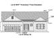 Rendering of a home showcasing garage, fiberglass door, vinyl board & batten siding, and an arch. shingled roof at 2313 Withers St., Georgetown, SC 29440