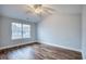 Bedroom with vaulted ceiling and wood-look flooring, offering a bright and airy feel at 2705 Mercer Dr. # 2705, Conway, SC 29526