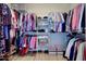 Walk-in closet with wire shelving and ample storage space for clothing and accessories at 417 Seabreeze Dr., Garden City Beach, SC 29576
