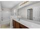 Bathroom featuring a tub and shower combo, vanity with mirror and sink at 4355 Heartwood Ln., Myrtle Beach, SC 29579