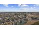 Aerial view of the complex surrounded by waterways at 4520 N Plantation Harbour Dr. # F9, Little River, SC 29566