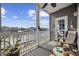 Balcony view overlooking a picturesque river at 4520 N Plantation Harbour Dr. # F9, Little River, SC 29566