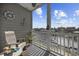 Relax on this balcony with a river view at 4520 N Plantation Harbour Dr. # F9, Little River, SC 29566