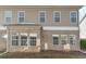 This exterior shot highlights the brick construction and ample natural light from the many windows at 505 Hay Hill Ln. # B, Myrtle Beach, SC 29579