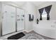 Bathroom showcases a glass-enclosed shower and a separate soaking tub at 509 Hillsborough Dr., Conway, SC 29526