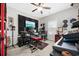 Multi-purpose bedroom or music studio with natural light and contemporary decor at 509 Hillsborough Dr., Conway, SC 29526