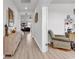 Bright entryway featuring hardwood floors, decorative accents, and an open view to the living spaces at 546 Calhoun Falls Dr., Myrtle Beach, SC 29577