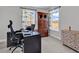 Dedicated home office space with a modern desk and view at 546 Calhoun Falls Dr., Myrtle Beach, SC 29577