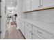 Bright kitchen with white cabinets, countertops, and stainless steel appliances at 546 Calhoun Falls Dr., Myrtle Beach, SC 29577