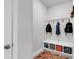Mud room featuring cubbies and hooks to organize coats and bags at 546 Calhoun Falls Dr., Myrtle Beach, SC 29577