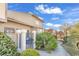 Charming condo exterior with a private patio and lush landscaping at 617 14Th Ave. S # 83, Surfside Beach, SC 29575