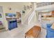 Bright and airy living room with a soaring ceiling, open floor plan, and a seamless flow to the kitchen and bedroom at 617 14Th Ave. S # 83, Surfside Beach, SC 29575