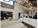 Spacious lobby with high ceilings, modern decor, and a welcoming reception area at 7200 Ocean Blvd. N # 1059, Myrtle Beach, SC 29572