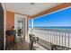 Relax on the balcony and take in the unobstructed beach view at 900 N Waccamaw Dr. # 301, Garden City Beach, SC 29576