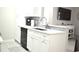 Modern kitchen with sleek countertops and stainless steel appliances at 140 Spanish Oak Ct. # 1, Surfside Beach, SC 29575