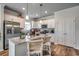 Modern kitchen with granite countertops and stainless steel appliances at 495 Wagner Cir., Conway, SC 29526