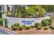 Community entrance sign reading 'Arcadian Lakes' surrounded by manicured landscaping at 119 Gully Branch Dr. # 4, Myrtle Beach, SC 29572