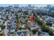 Aerial view showcases the community's prime location, landscaping, and proximity to the city at 601 Hillside Dr. N # 4535, North Myrtle Beach, SC 29582
