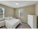 Inviting bedroom with wood floors, neutral walls, and two windows for ample light at 601 Hillside Dr. N # 4535, North Myrtle Beach, SC 29582