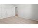Carpeted bedroom with white walls, a closet, and an entrance way at 632 Woodside Dr., Conway, SC 29526