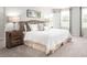 Relaxing main bedroom with soft lighting, a plush king bed, and elegant furnishings at 1108 Oak Meadow Dr., Conway, SC 29526