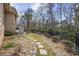 Backyard featuring a stepping stone path and a partial fence at 120 Swallowtail Ct., Little River, SC 29566