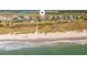 Stunning aerial view of a beachfront property with ocean access at 1257 Ocean Blvd., Holden Beach, NC 28462