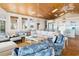 Spacious living room with an open floor plan, stylish decor, and easy access to kitchen and dining at 1257 Ocean Blvd., Holden Beach, NC 28462