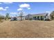 Spacious yard with convenient storage shed; perfect for outdoor activities at 1336 Gailard Dr., Conway, SC 29526