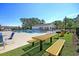 Enjoy the community pool, cabana, picnic tables, and grills for outdoor gatherings at 1356 Palm Springs Paloma Dr, Longs, SC 29568