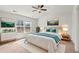 Relaxing bedroom with plush rug, queen bed and natural light at 1586 Jardine Loop, Little River, SC 29566
