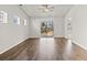 Bright bedroom with hardwood floors, a sliding glass door and ample natural light at 1586 Jardine Loop, Little River, SC 29566